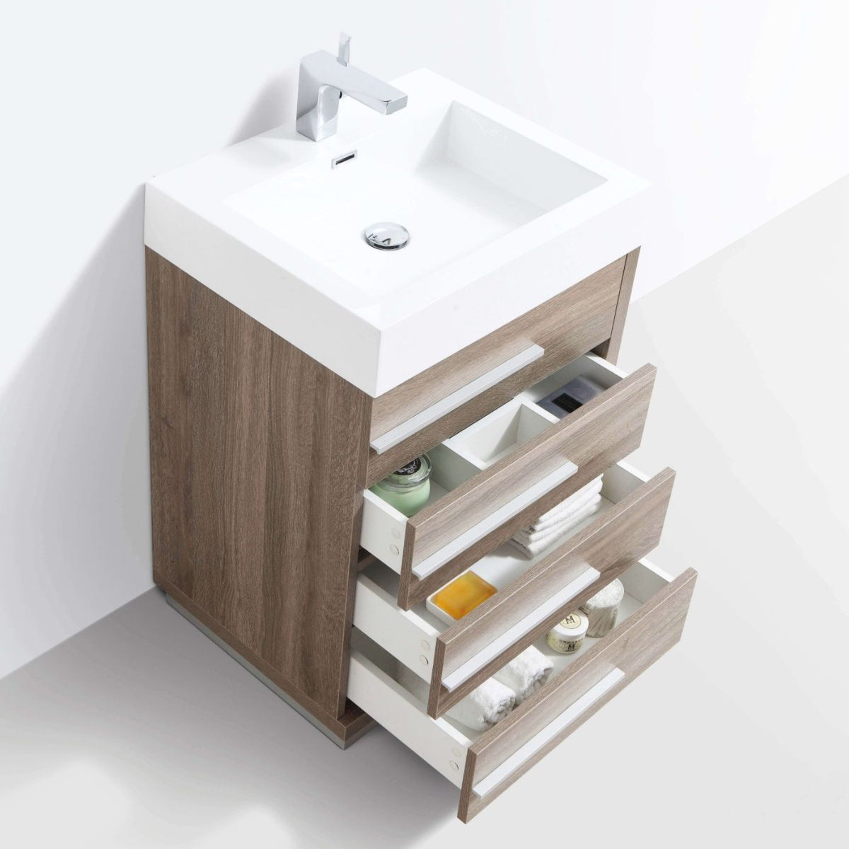 Blossom Barcelona 30 Inch Bathroom Vanity - V8005 30 01 - Backyard Provider