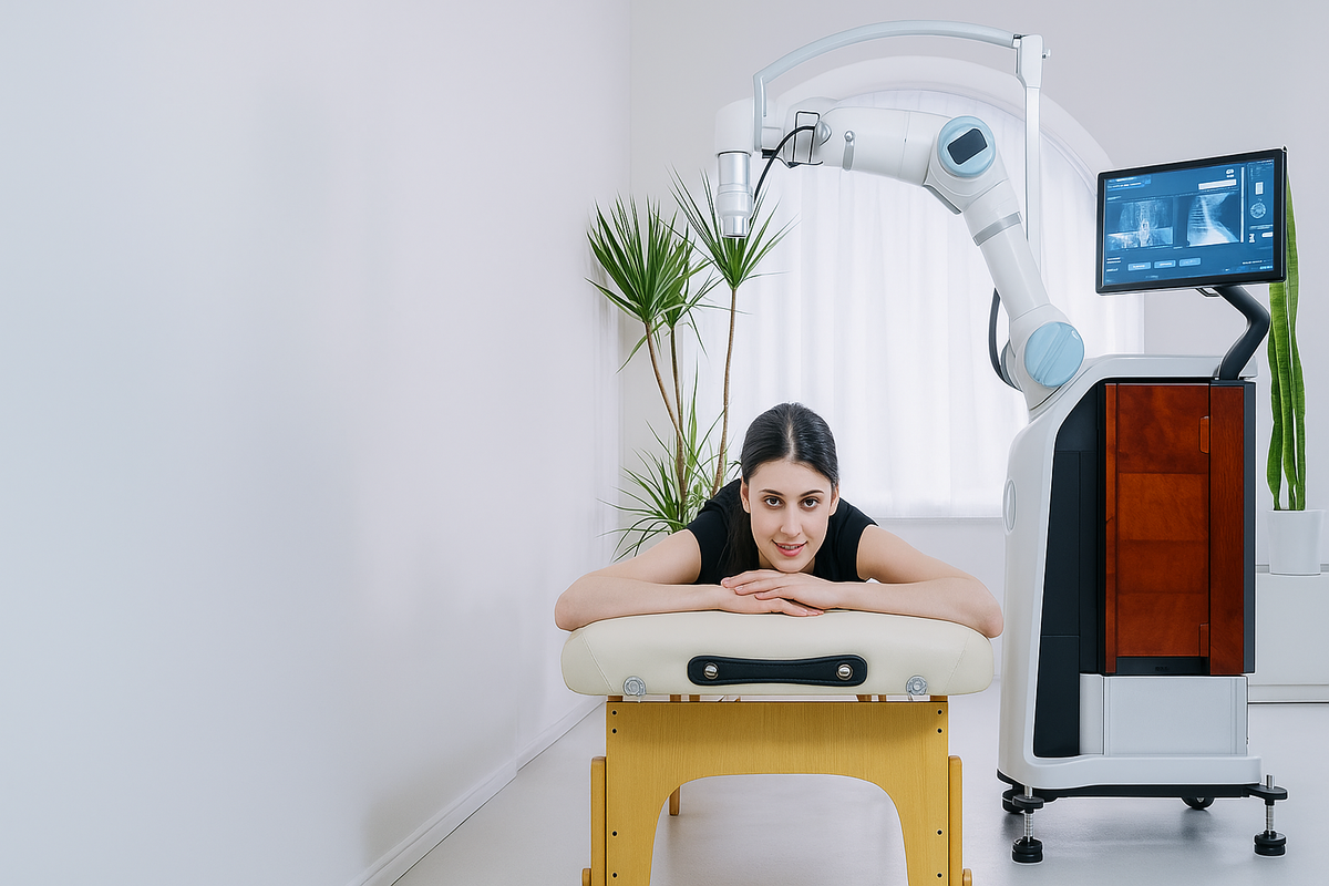 Rocozyer Robotic AI Arm Massage Table