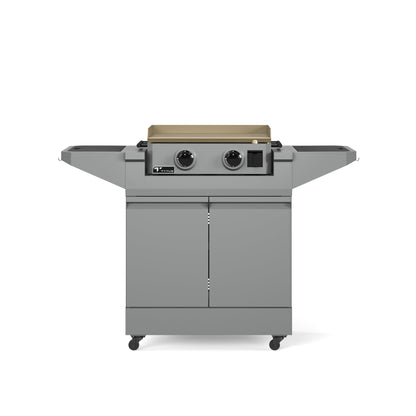 TYTUS Emberwood Gas Griddle with Grill and Prep Cart - TDT-CRT-GGRD
