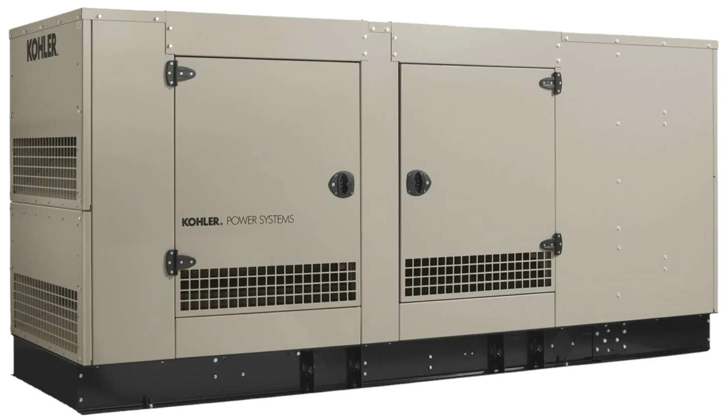 Kohler  150KW 120/240V Single Phase Standby Generator Steel New - 150ERESC-QS8