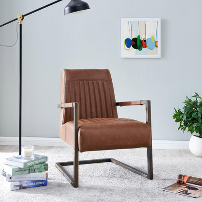 New Pacific Direct Jonah PU Arm Chair  - 1060006-215
