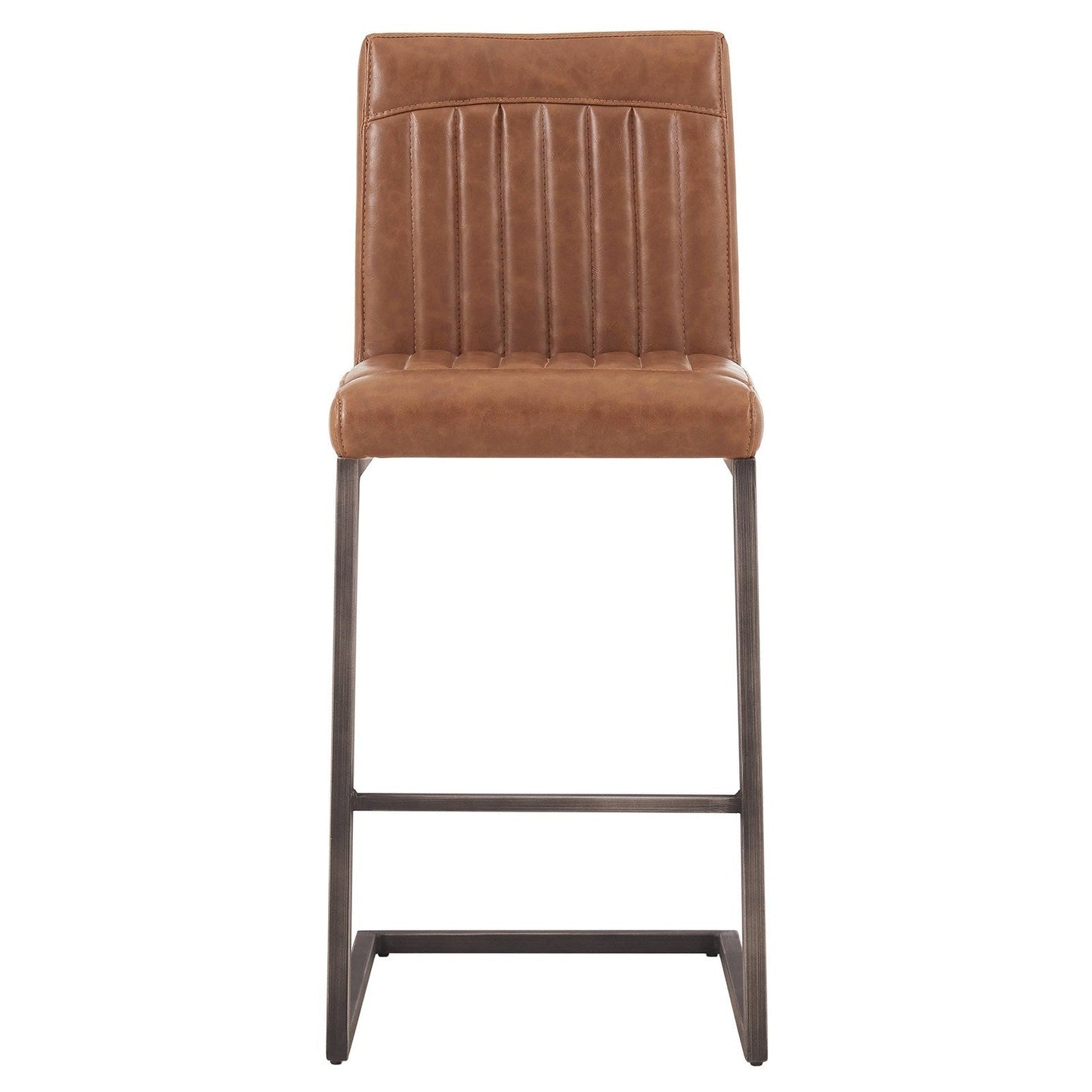 New Pacific Direct Ronan PU Leather Counter Stool, (Set of 2)  - 1060008-215