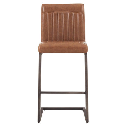 New Pacific Direct Ronan PU Leather Counter Stool, (Set of 2)  - 1060008-215
