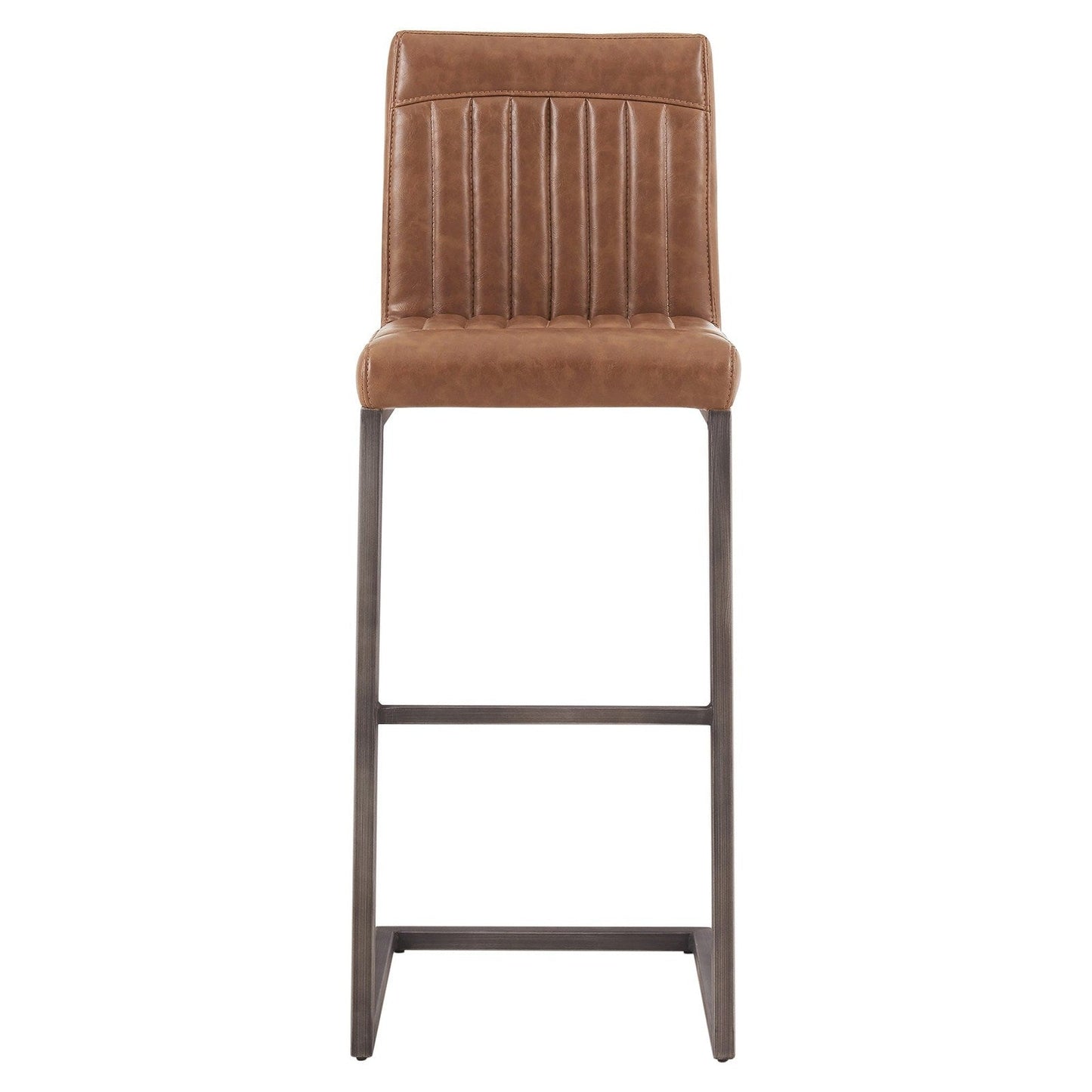 New Pacific Direct Ronan PU Leather Bar Stool, (Set of 2)  - 1060009-215