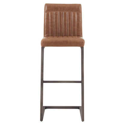 New Pacific Direct Ronan PU Leather Bar Stool, (Set of 2)  - 1060009-215