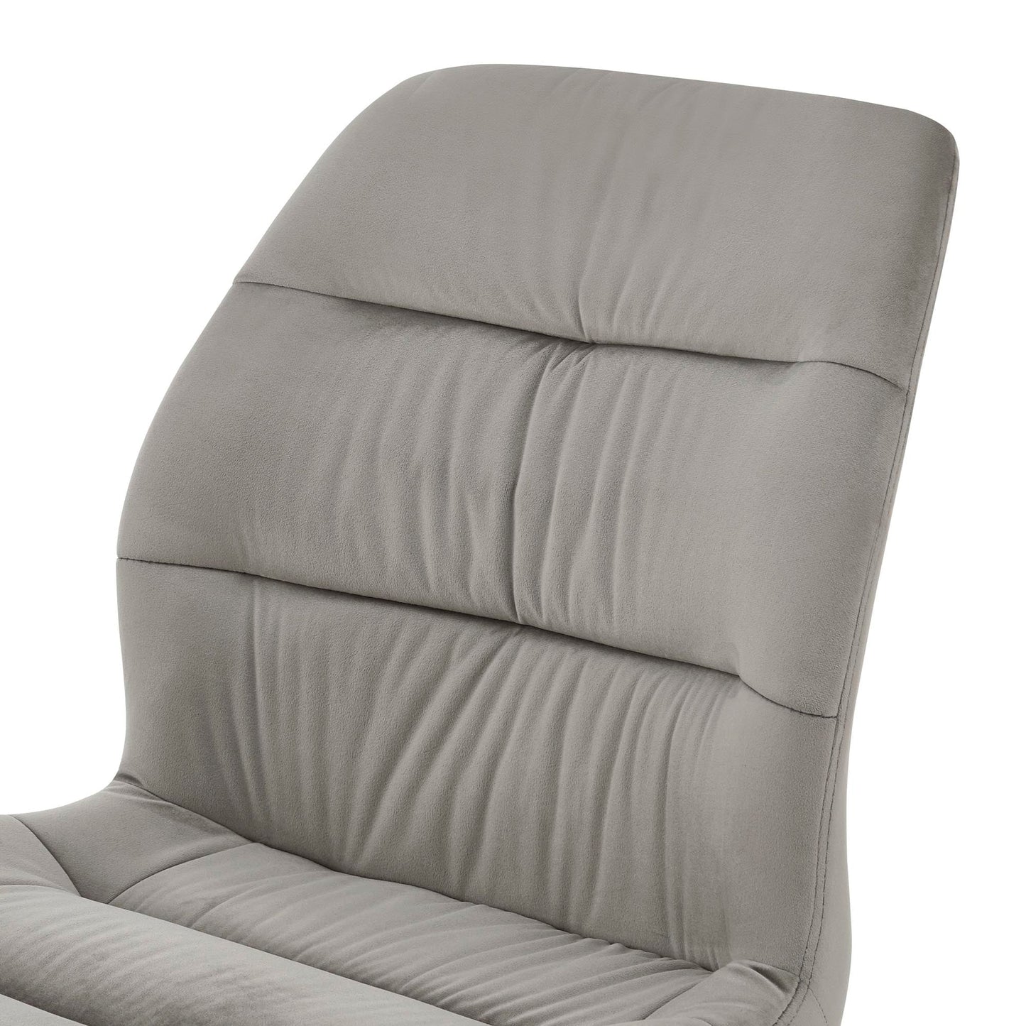 New Pacific Direct Raven Velvet Fabric Dining Side Chair, (Set of 2) 1060018-363 - 1060018-363