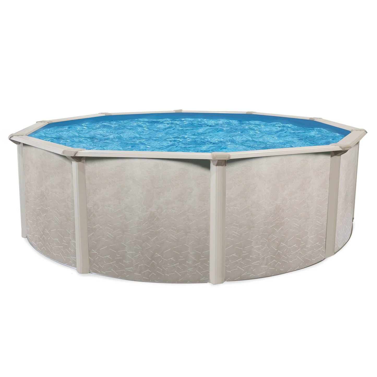 Aquarian Phoenix 24' x 52" Round Steel Frame Above Ground Swimming Pool (2 Pack) - 112974
