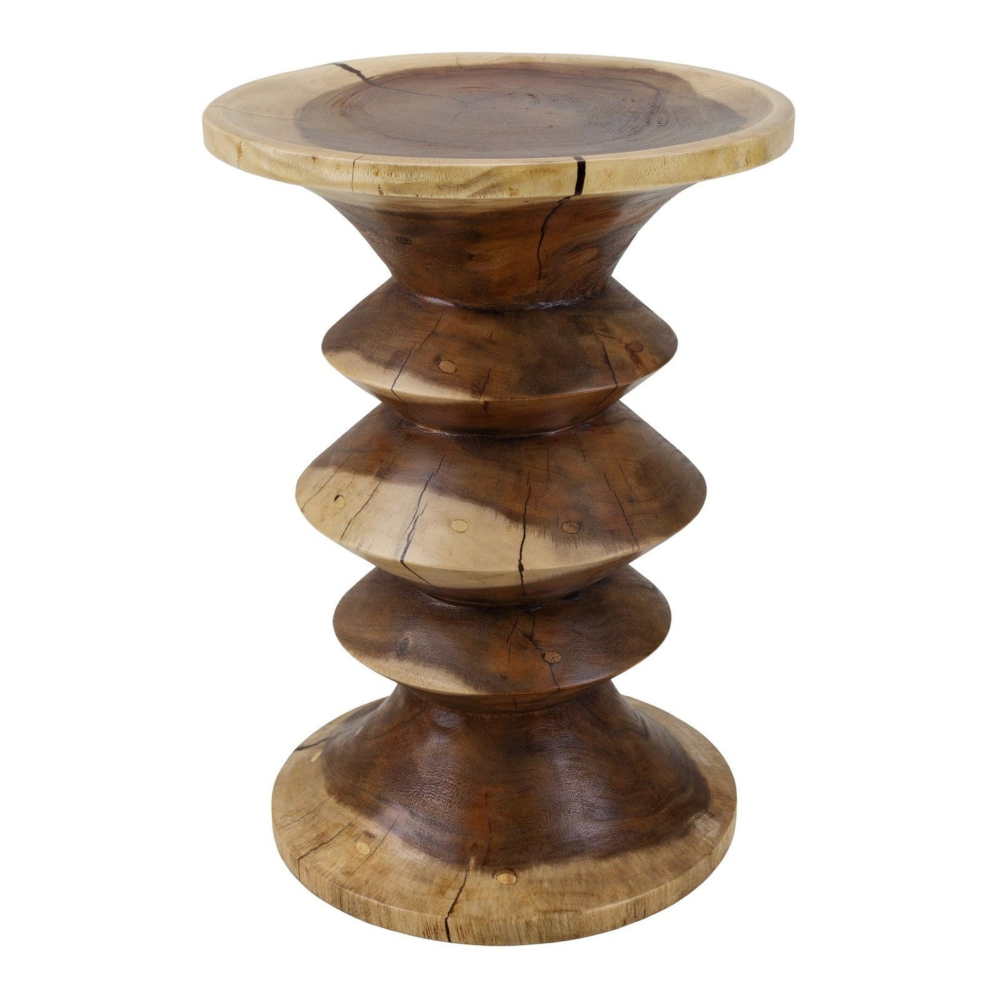 New Pacific Direct Ziva Trembesi Side/ End Table  - 1210026-N
