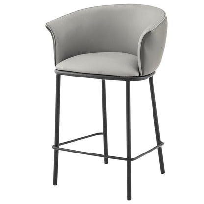 New Pacific Direct Seymor PU Counter Stool w/ Arms -  1240010-5059