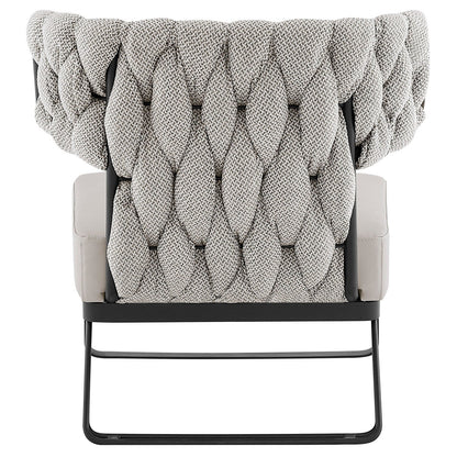 New Pacific Direct Leander Fabric/PU Accent Chair -  1240011-5006