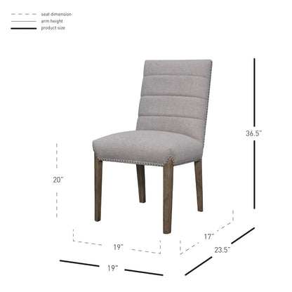 New Pacific Direct Alfred Fabric Chair, (Set of 2) - 1250014-406