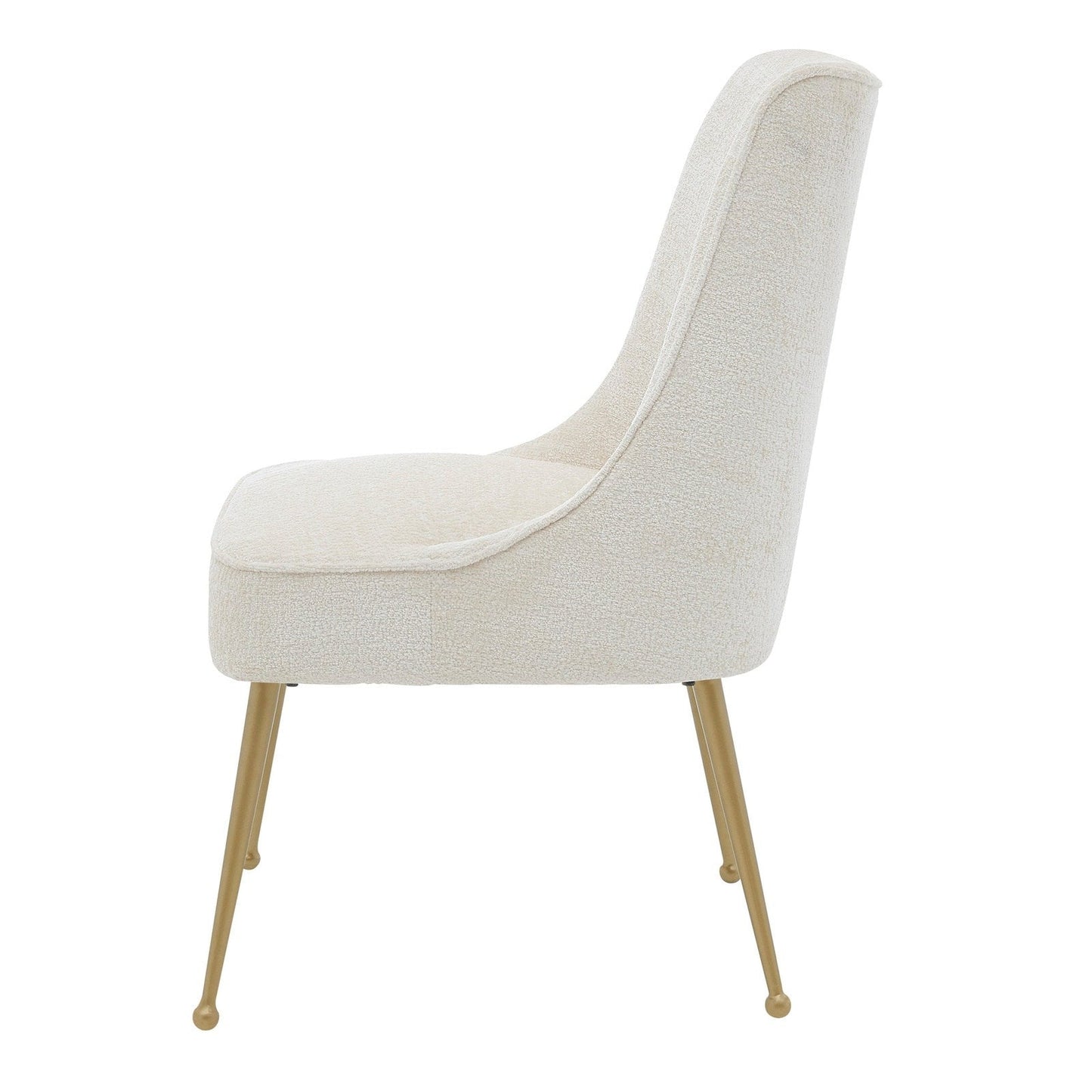 New Pacific Direct Cedric KD Fabric Dining Side Chair Gold Legs, (Set of 2) -  1250024-567