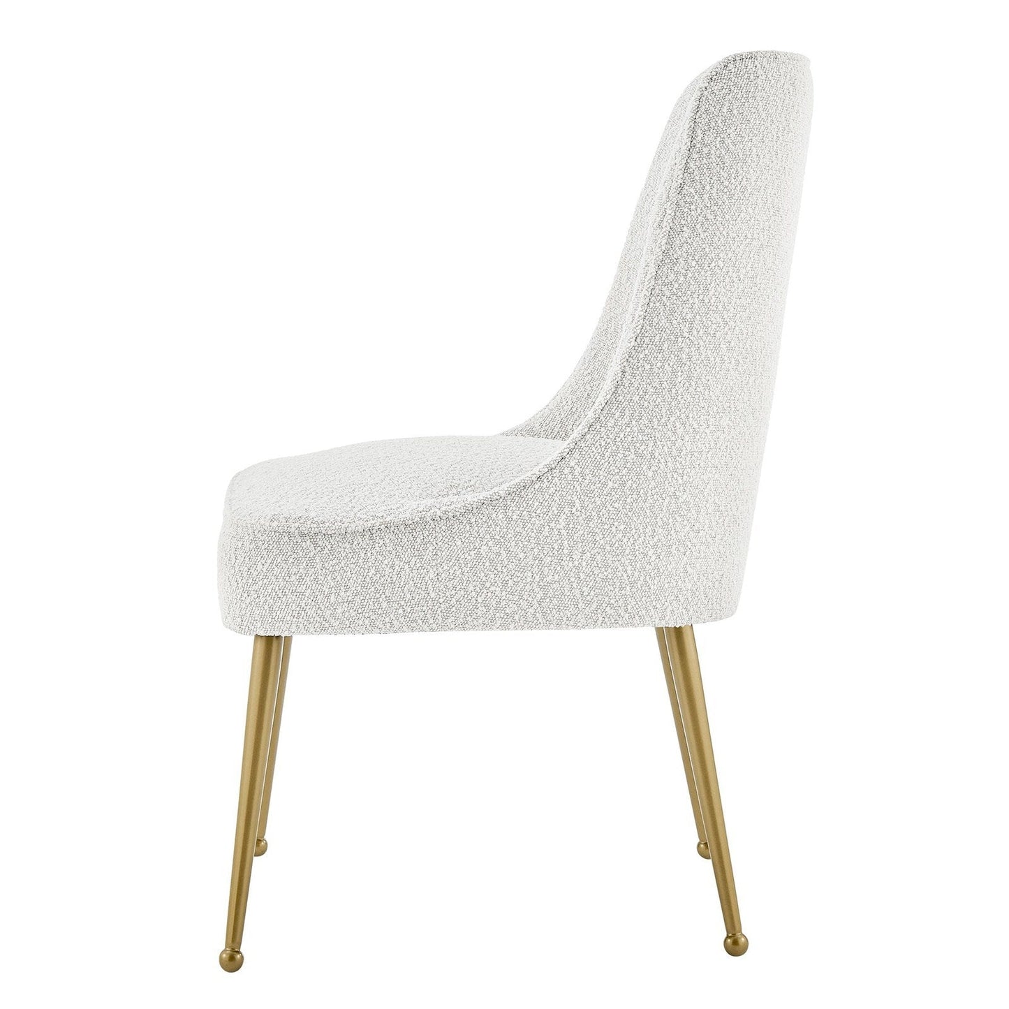 New Pacific Direct Cedric Fabric Dining Side Chair Gold Legs, (Set of 2) -  1250026-563