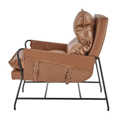 New Pacific Direct Thierry PU Accent Arm Chair  - 1250030-VCD