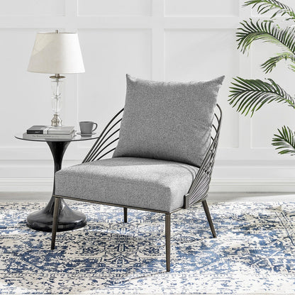 New Pacific Direct Kelby Fabric Accent Chair  - 1250034-572