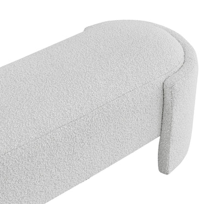 New Pacific Direct Felicia Fabric Bench 1250046-563 - 1250046-563