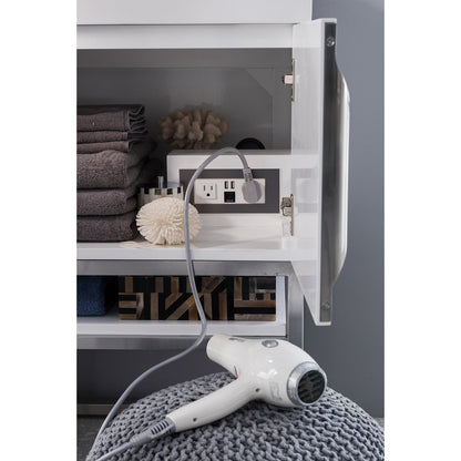James Martin Vanities Columbia 72" Single Vanity - 388-V72S-AGR-MB-DGG