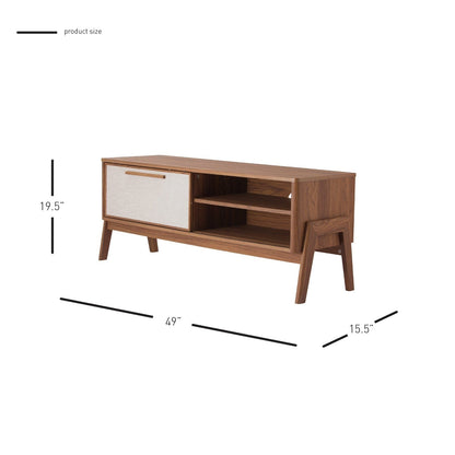 New Pacific Direct Heaton 48" Low TV Stand - 1340007