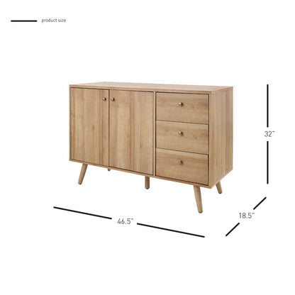 New Pacific Direct Gordon KD Sideboard 3 Drawers + 2 Doors -  1340013