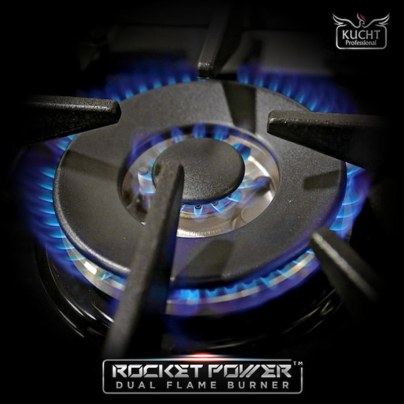 Kucht 36" Pro-Style Natural Gas Dual Fuel Range in White with Rose Gold Accents, KDF362-W-ROSE - KDF362-W-ROSE
