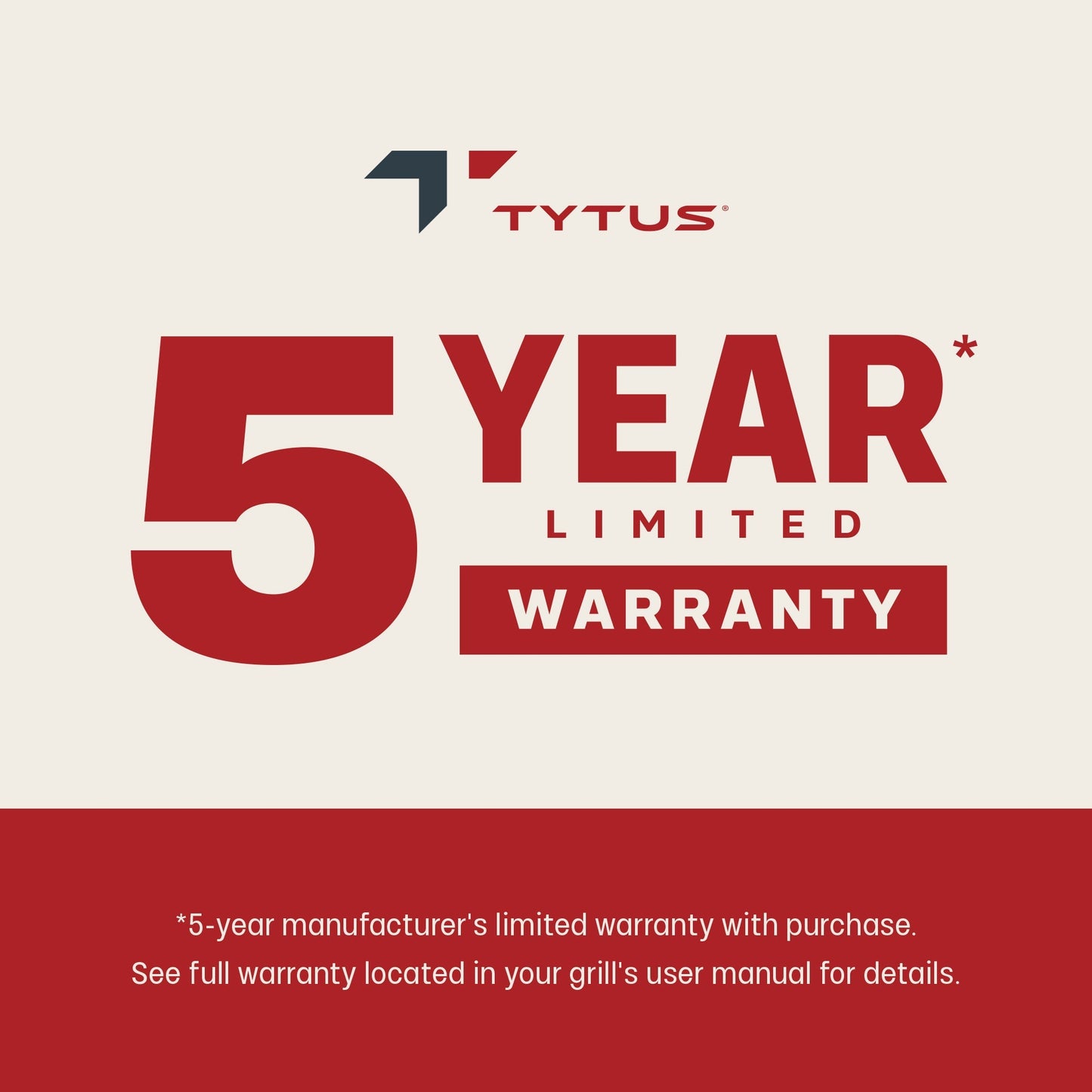 TYTUS Fresno 5-Burner LP/NG Convertible Grill in Stainless Steel + Ash Stone - TDT-021-0704