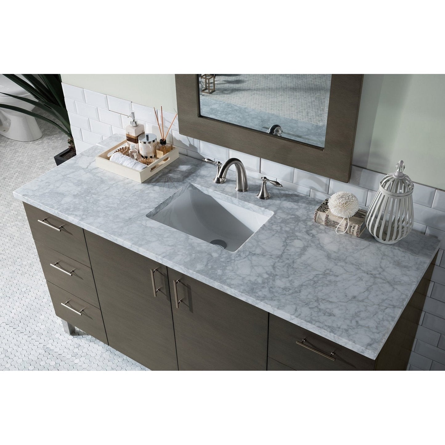 James Martin Vanities Metropolitan 60" Single Vanity -  850-V60S-SOK-3CAR