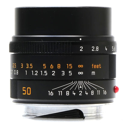 Leica 50mm f2 APO-Summicron-M Asph, Black, Boxed 4204673