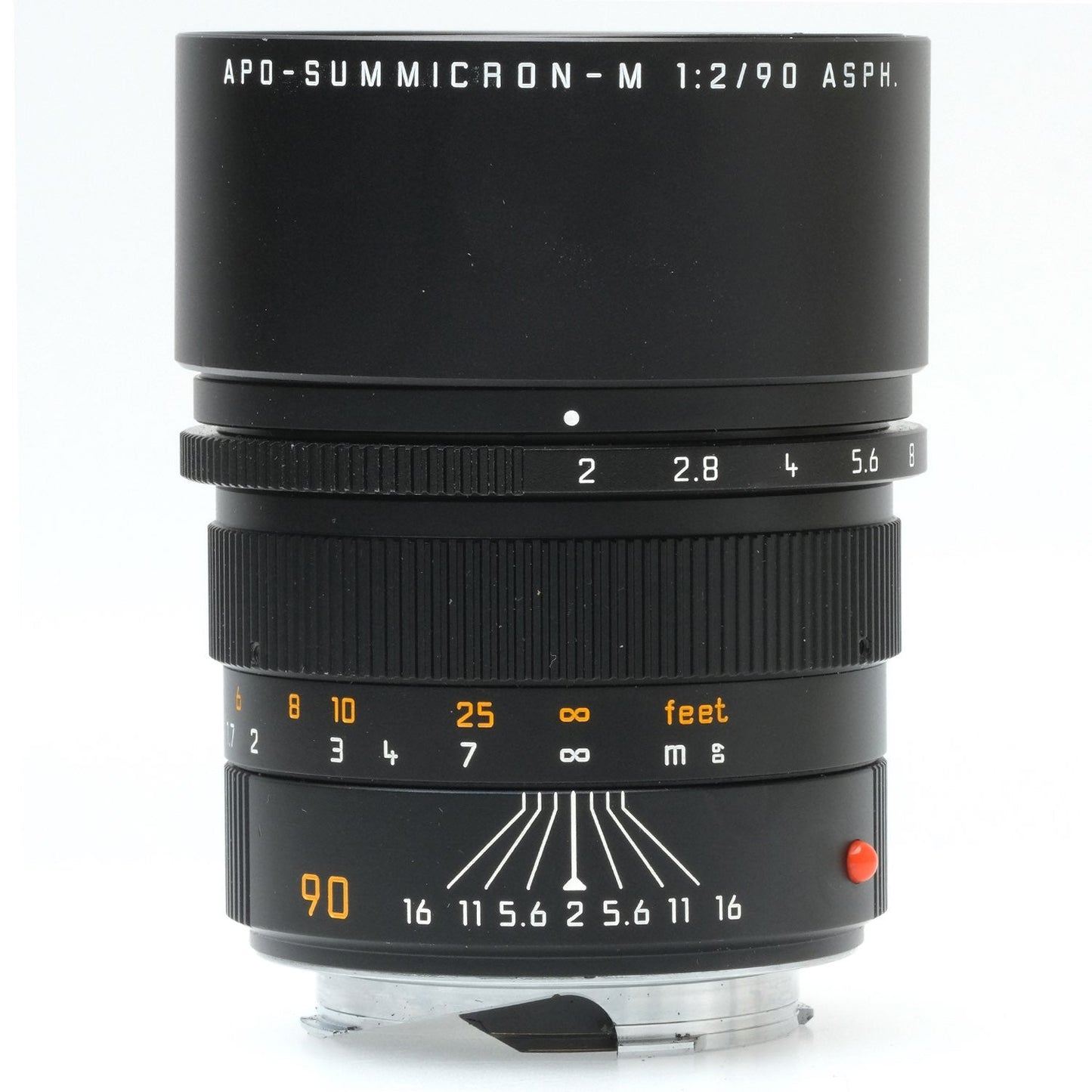 Leica 90mm f2 APO-Summicron-M Asph, Black 3955295