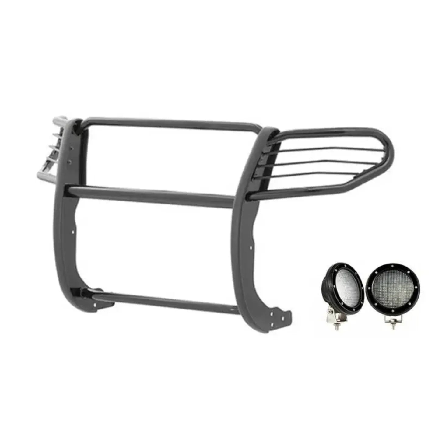 Black Horse 17A110200MA-PLFB Grille Guard Kit - BLKA110200LF