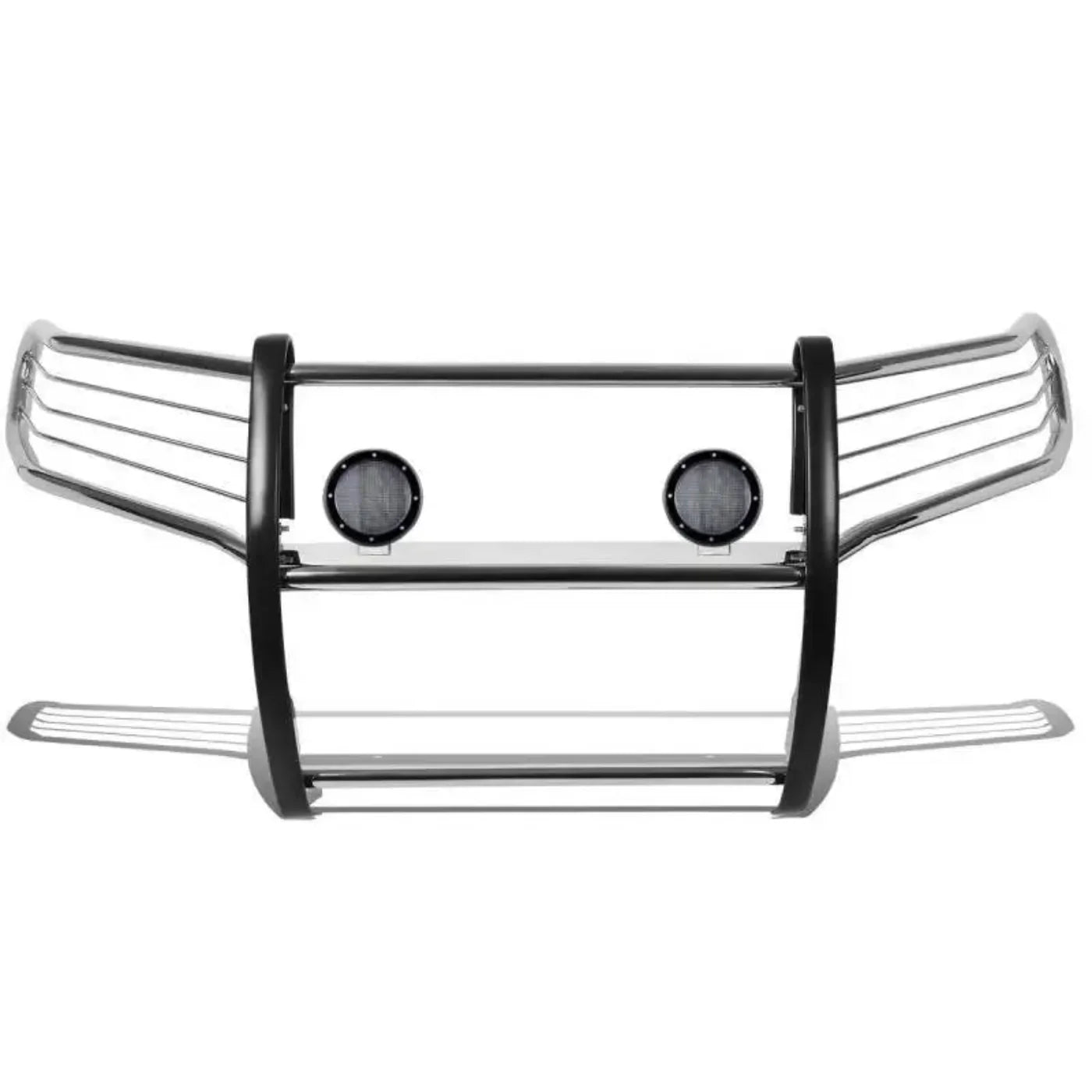 Black Horse 17A110200MSS-PLFB Grille Guard Kit - BLK17A110200B