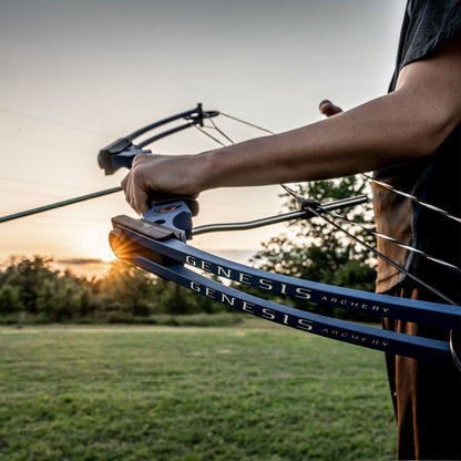 Genesis Archery Compound Bow Adjustable Sizing for Right Handed, Blue (3 Pack) - 323635
