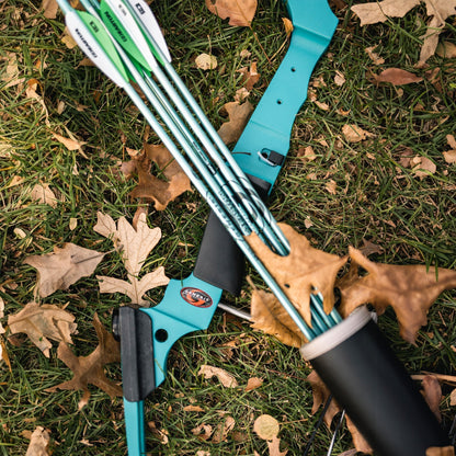 Genesis Archery Compound Bow Adjustable Sizing for Right Handed, Blue (4 Pack) - 323636