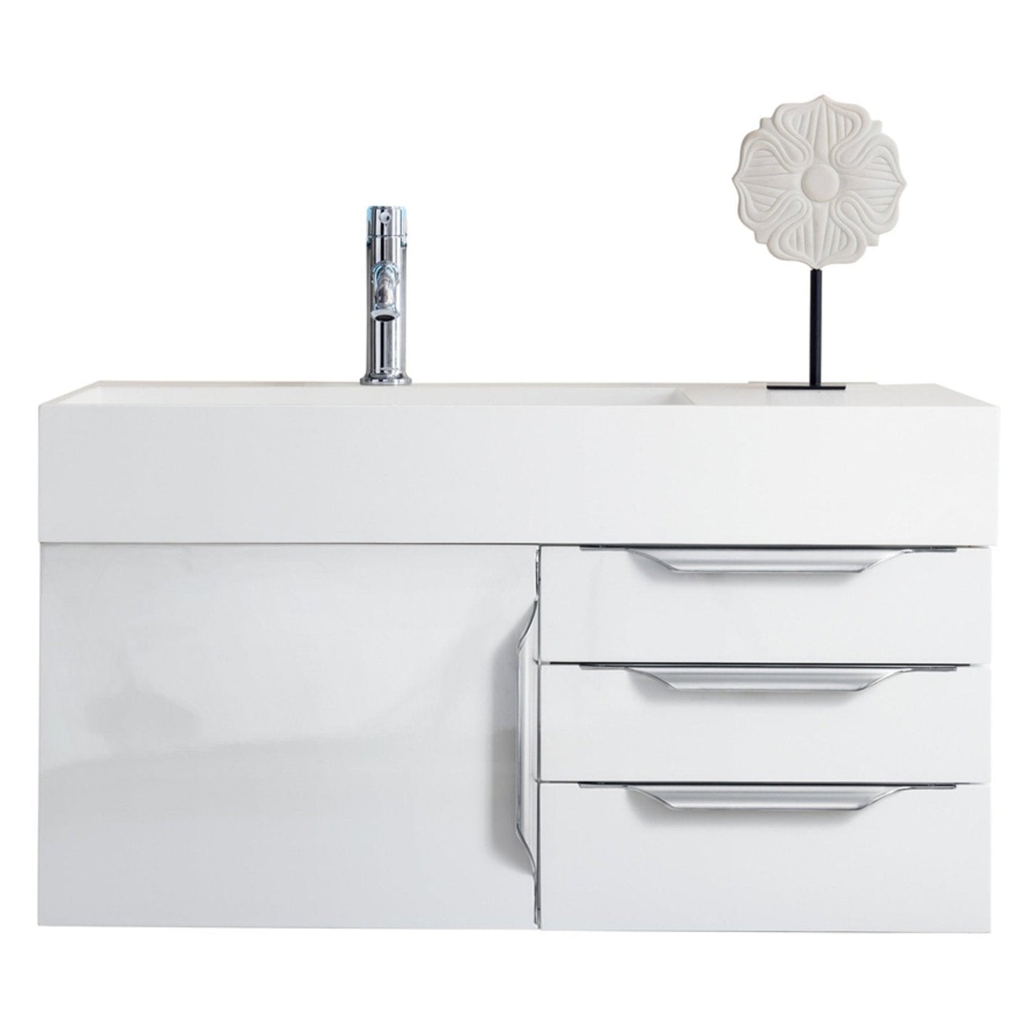 James Martin Vanities Mercer Island 36" Single Vanity - 389-V36-AGR-G-DGG