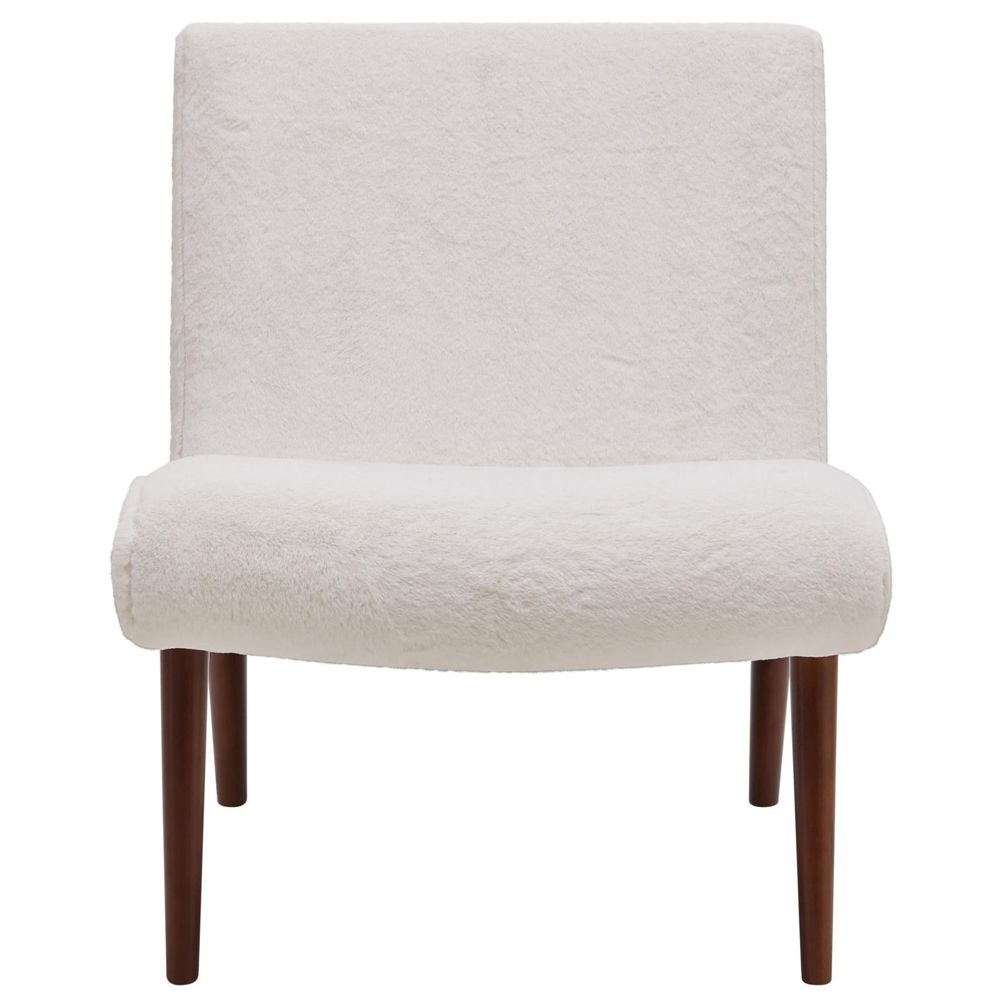 New Pacific Direct Alexis Faux Fur Fabric Chair  - 1900134-408
