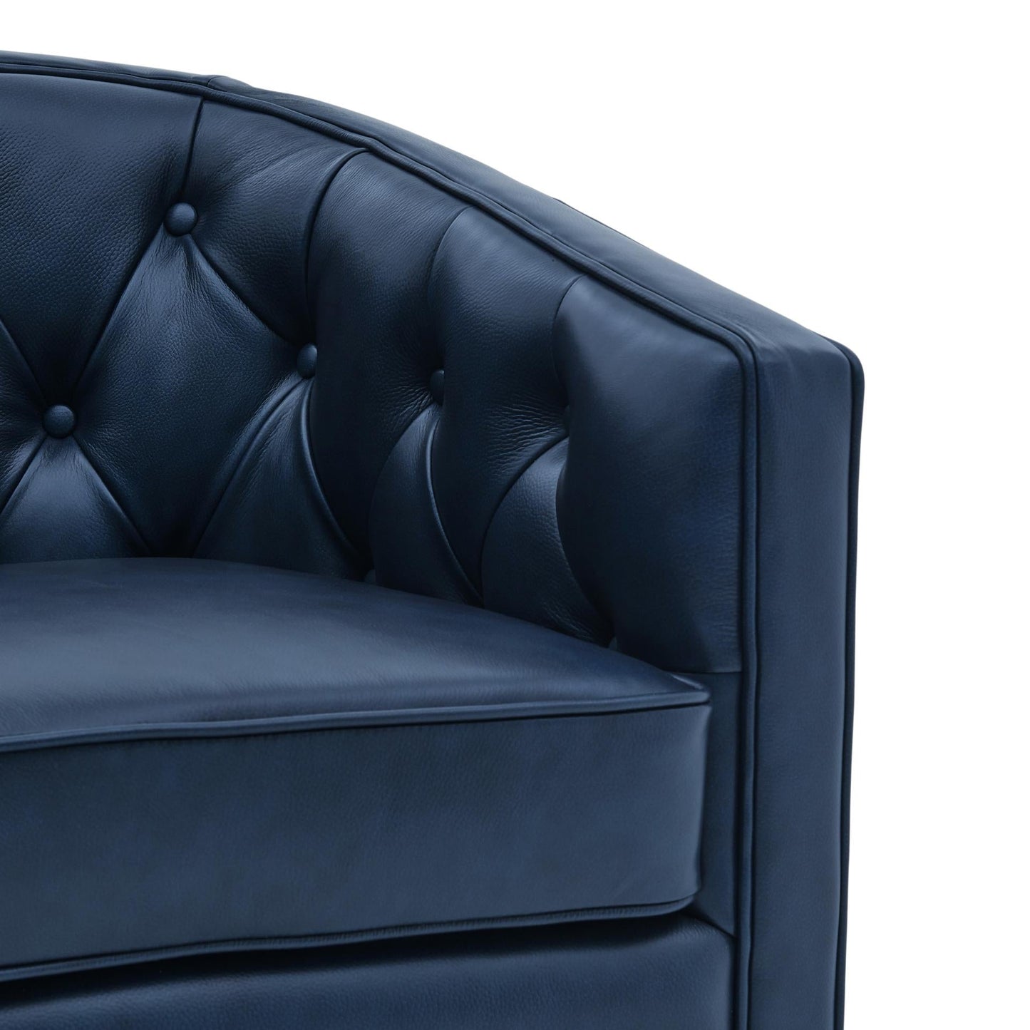 New Pacific Direct Walsh Top Grain Leather Swivel Chair  - 1900153-429