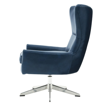 New Pacific Direct Arya Top Grain Leather Swivel Chair -  1900154-429