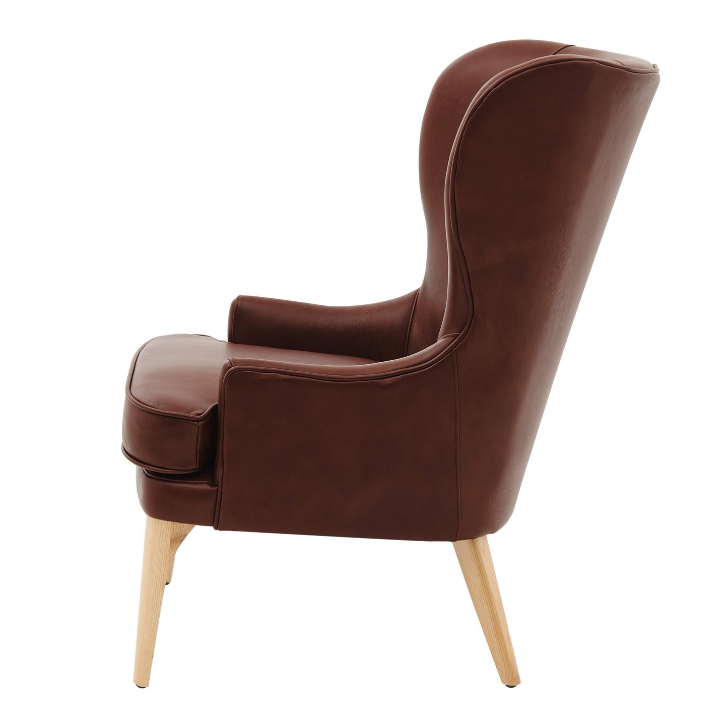 New Pacific Direct Bjorn Top Grain Leather Accent Chair  - 1900155-426