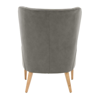 New Pacific Direct Bjorn Top Grain Leather Accent Chair -  1900155-428