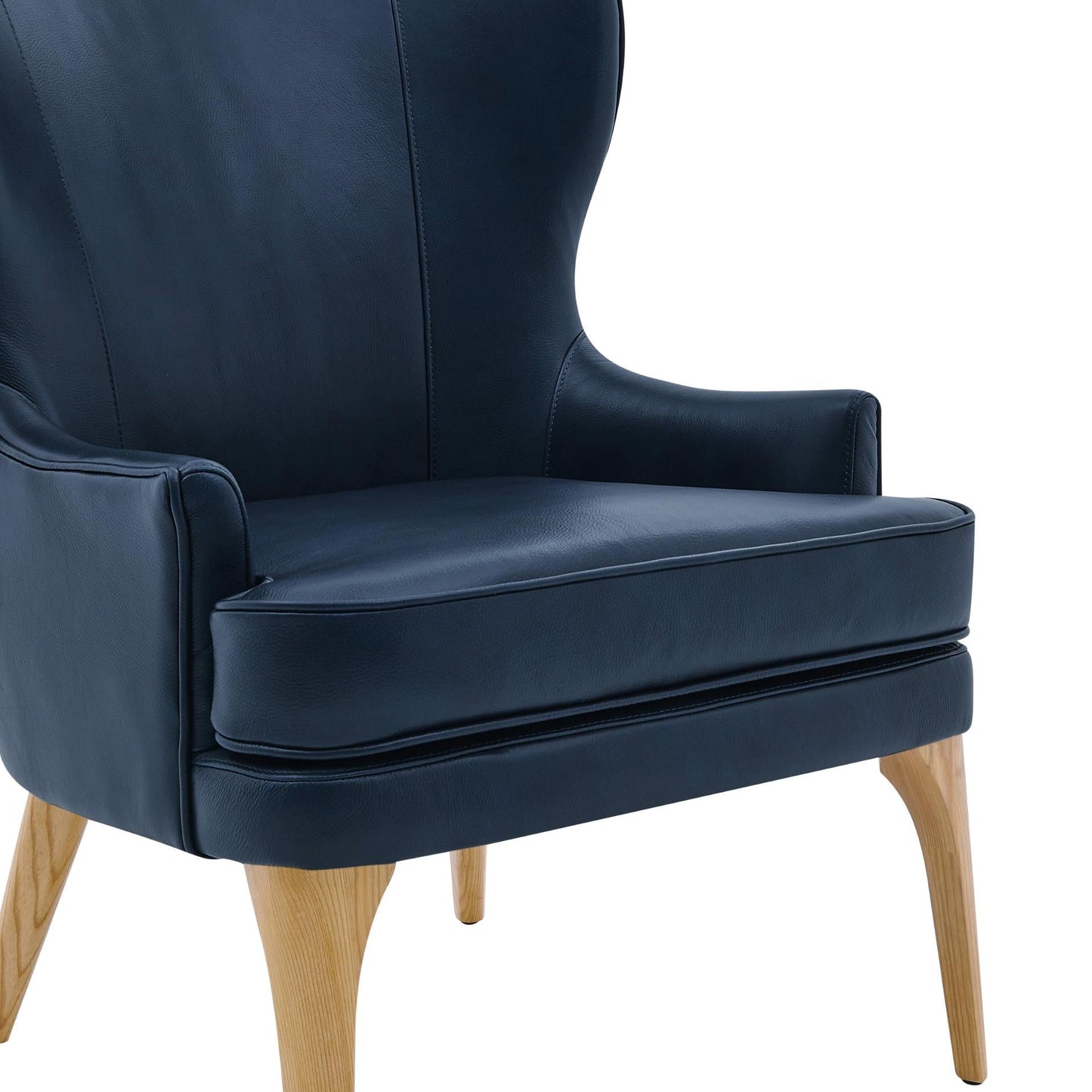 New Pacific Direct Bjorn Top Grain Leather Accent Chair -  1900155-429
