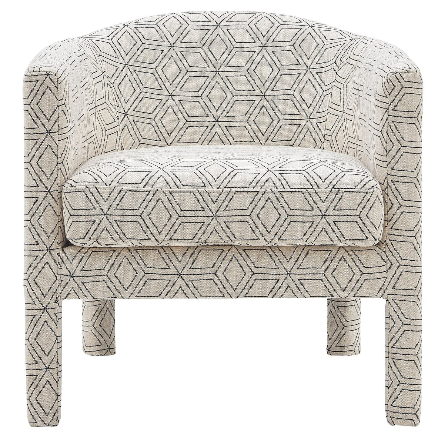 New Pacific Direct Jennifer Fabric Accent Arm Chair  - 1900172-GD