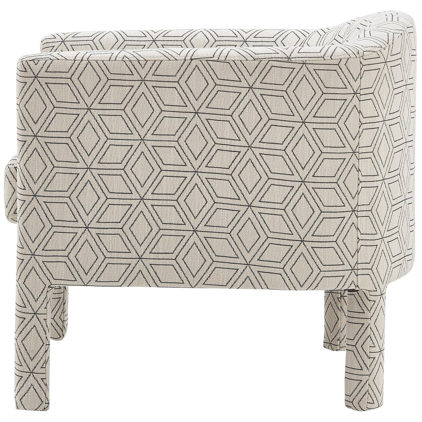 New Pacific Direct Jennifer Fabric Accent Arm Chair  - 1900172-GD