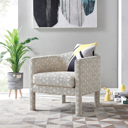 New Pacific Direct Jennifer Fabric Accent Arm Chair  - 1900172-GD