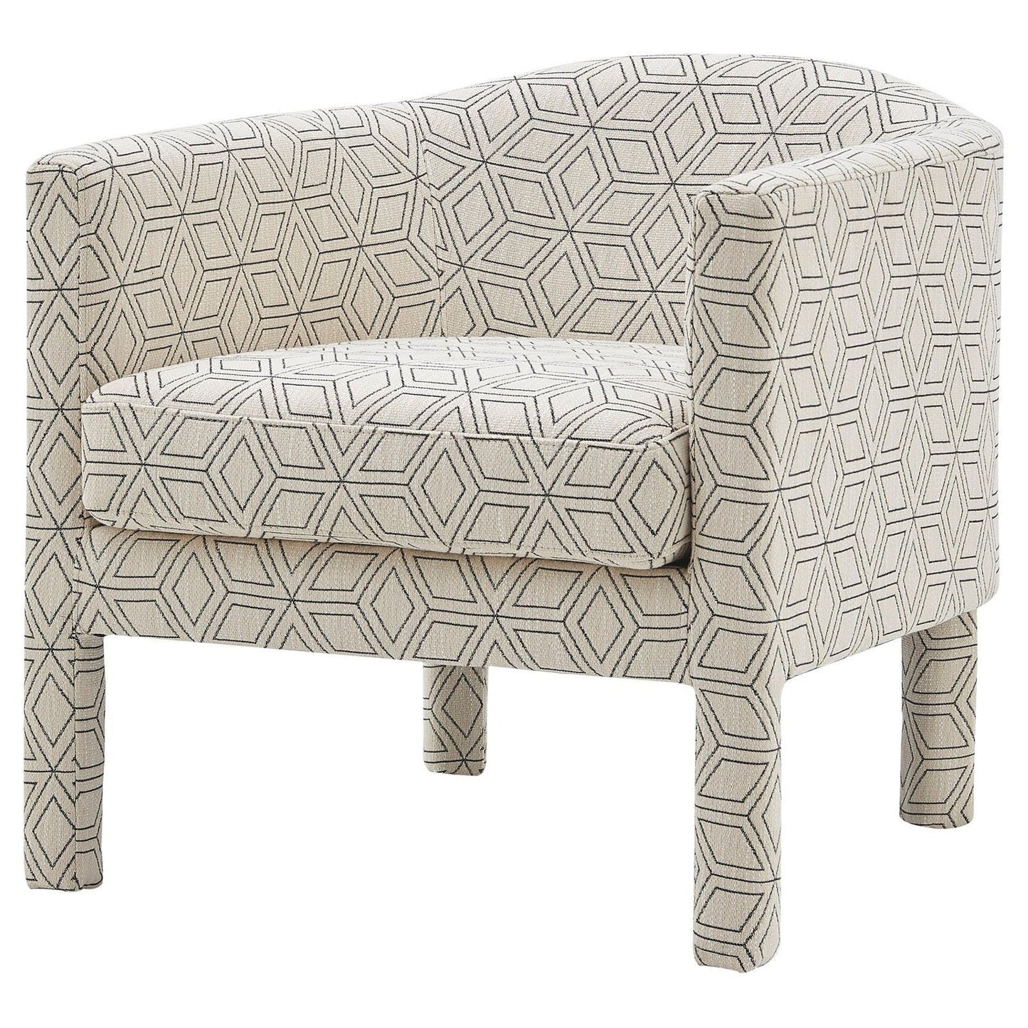 New Pacific Direct Jennifer Fabric Accent Arm Chair  - 1900172-GD