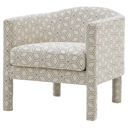 New Pacific Direct Jennifer Fabric Accent Arm Chair  - 1900172-GD