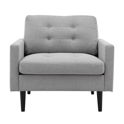New Pacific Direct Ritchie KD Fabric Accent Arm Chair  - 1900178-410