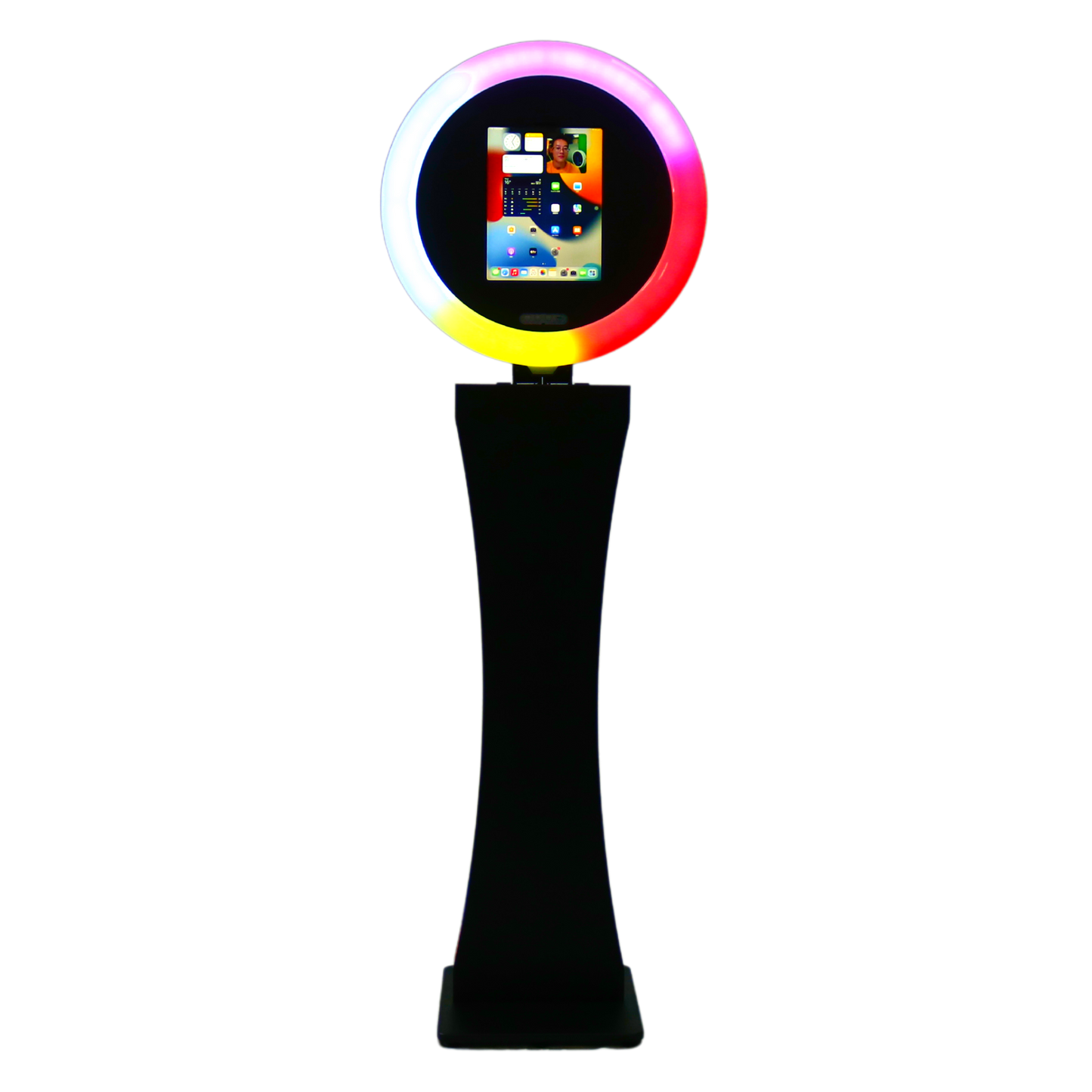 Spinpix360 Black Symphony iPad Photo Booth with Roamer Option