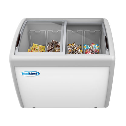 KOOLMORE 50 in. Display Ice Cream Freezer - 12 cu ft.  - MCF-12C