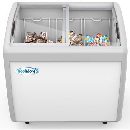 KOOLMORE 40 in. Display Ice Cream Freezer - 9 cu ft. -  MCF-9C