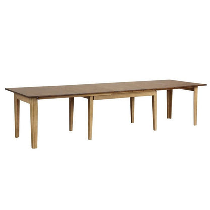 Sunset Trading Brook 12 Piece 134" Rectangular Extendable Dining Set | Sideboard | Seats 12 -  DLU-BR134-PW12PC