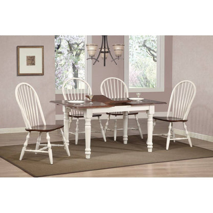 Sunset Trading Andrews 5 Piece 60" Rectangular Extendable Dining Set - PK-ADW3660-C30-AW5P